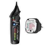 Kit Di Controllo Della Sicurezza Del Circuito, Rilevatore Di Tensione E Tester Di Presa, Test Di Continuità, Controllo Del Filo Neutro Sotto Tensione Identificazione Accurata(Safety Checkup Kits)