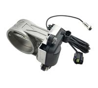 Kit di controllo elettrico della valvola di scarico con due pluviali regolabili per aria a doppio ritorno (76 mm)