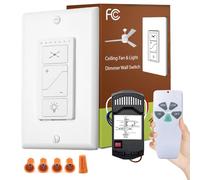 Kit di controllo remoto per ventilatore da soffitto, kit universale per ventilatore da soffitto, interruttore da parete UC9050T, compatibile con Hunter Hampton Bay