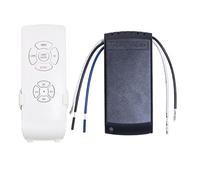 Kit di controllo remoto wireless intelligente, progettato specificamente per ventilatori da soffitto con motore CA e apparecchi di illuminazione Ideale per casa, ufficio, hotel, ristoranti e showroom