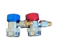 Kit di conversione adattatore CA: accoppiatore R1234YF a 134A, raccordo regolabile, connettore refrigerante multiuso che supporta la regolazione della pressione e la compatibilità nei condizionatori