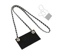 Kit di conversione aggiornamento borsa CF tracolla per portafoglio Chanel (inserto + catena)(Silver,100CM)