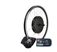 Kit di conversione bici Bicicletta elettrica, motore del mozzo della ruota posteriore della bicicletta elettrica 52V 2000W per 20 '' a 29 '' e 700C Ruote Mountain Bike