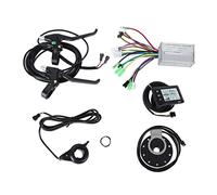 Kit di Conversione Bici Elettrica DC 36V 48V Controller Display Maniglia del Freno Pollice Acceleratore Kit Controller Bici Elettrica per Appassionati di Biciclette Elettriche