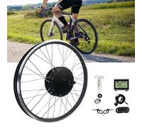 Kit di conversione bici La modifica della bicicletta elettrica della ruota posteriore, un motore per bicicletta elettrica con controller e display