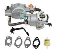 Kit di conversione carburatore doppio carburante per generatori GX200 168F, compatibile con gas naturale e intervallo di pressione 2,0-3,8 kPa, 6,5-7,5 per HP, filtro aria incluso