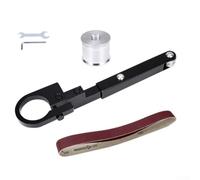 Kit di conversione da smerigliatrice angolare a levigatrice a nastro, 270 x 20 mm, staffa per levigatrice per lavorazione del legno con struttura in lega per un'elevata stabilità e