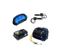 Kit di conversione del design pignone della cinghia motore a trasmissione centrale con controller Fardriver ND72530 QS138 3000W V1 V2(V2 Belt Design)