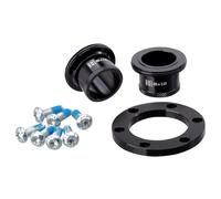 Spank Kit conversione mozzo anteriore Hex 20x110 Accessori MTB adulto Unisex, Nero