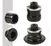 Kit di conversione dell'asse passante per mozzi della bicicletta, include estremità per asse anteriore da 9 mm a 15 mm e posteriore da 10 mm a 12 mm (12S x 135 mm)