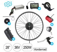 Kit di conversione E-Bike 36V 250W 28" motore mozzo ruota anteriore Kit di co...