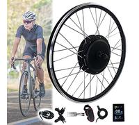 Kit di conversione e-Bike Bicicletta elettrica, 36V 250W/350W/500W E, 20"/ 24" / 26"/ 28"/ 29" / 700c Ruota Anteriore Motore del mozzo Senza spazzole e Senza Ingranaggi, Display LC