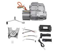 Kit di conversione motore DC senza spazzole da 1000 W, kit completo di conversione motore elettrico fai da te, 72 V, con frizione auto a 4 marce, per auto da spiaggia, ruote elettriche, 15 kg