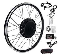 Kit di conversione per bici elettrica, 48 V, 1500 W, motore per mozzo ruota anteriore, per una facile conversione di bici elettriche