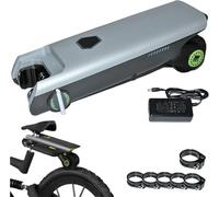 Kit di conversione per bici elettrica, con 6 adattatori per reggisella e 1 morsetto, velocità massima 25 km/h, per strade urbane e ghiaiose, adatto per mountain bike da strada