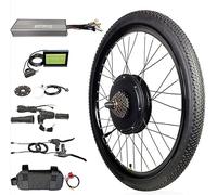 Kit di Conversione per Bici Elettrica da 48 V 1500 W, 26 "27,5" 29 "Kit di Conversione per Motore per Bicicletta Elettrica per Bicicletta Elettrica Mozzo per Ciclismo, Front 26