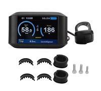 Kit di conversione per bicicletta elettrica con display LCD 750C per Bafang BBS01 BBS02 BBSHD, adatto per manubri di diverse dimensioni