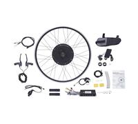 Kit di conversione per bicicletta elettrica da 48 V, 1000 W, con motore posteriore, con display/controller/PAS, kit di conversione per bicicletta elettrica, motore a mozzo brushless per biciclette da