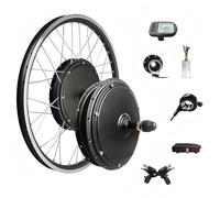 Kit di Conversione Per Bicicletta Elettrica da 48 V 1500 W, Aggiornamento Per Bici Elettrica, Motore Del Mozzo Posteriore ad Alte Prestazioni Con LCD5, Compatibile Mountain Bike 48V1500W,26"