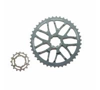 Kit di conversione per cassetta Stronglight shimano 10v 42T/16T Gris