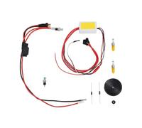 Kit di conversione per motore a benzina specifico per SEMTO ST-NF2 Inline Twin Nitro Engine, con 2 spine di accensione 1/4-32 ME-8, volano modificato, accensione a impulsi ad alta tensione e modulo di