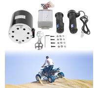 Kit di conversione per motore elettrico 800 W, 36 V, kit motore, 2750 giri/min, conversione per motore spazzole, unità di controllo, adatto due tipi di pignoni catena 11 denti e 25 ore