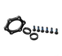 Kit di conversione per mozzo della bicicletta, set di adattatori per forcella anteriore da 15 mm a 110 mm e asse posteriore da 12 mm a 148 mm, adattatore di aggiornamento per ruote MTB in lega di