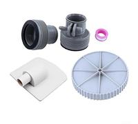 Kit di conversione per pompa Skim per SFX1000 SFX1500 include connettore per tubo flessibile e componenti adattatori con nastro in materia prima per supportare la manutenzione della piscina