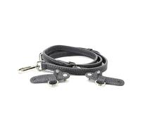 Kit di conversione per tracolla in pelle per mini bag, tracolla regolabile e senza fori per mini bag,G Grigio,95-115 cm