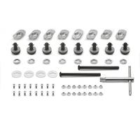 Kit di conversione porta valigie laterali GIVI in porta valigie laterali Rapid Fitting, per vari tipi di veicoli. Modelli (vedi sotto) Kit di conversione portavaligie laterali