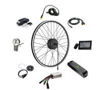kit di conversione ruota anteriore windmeile e-bike con batteria e accessori ...