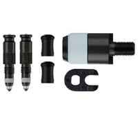 Kit di conversione schwalbe clik da valvola presta con adattatore per gonfiaggio