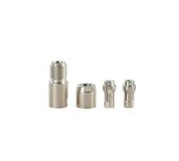 Kit di conversione smerigliatrice angolare 3mm/6mm pinza doppia, 3mm e 6mm Smerigliatrice angolare a mandrino dritto adattatore, Smerigliatrice angolare da 3mm e 6mm adattatore smerigliatrice a morire