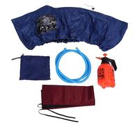 Kit di Copertura di Pulizia del condizionatore d'Aria Mini Split, Copertura Pulita di Lavaggio della Polvere dell'unità di CA con Il Tubo dell'Acqua, Uscita dello Scarico