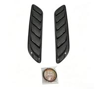 Kit di copertura per bocchetta dell'aria laterale del cofano compatibile con più modelli di auto con struttura in ABS e aspetto in fibra di carbonio