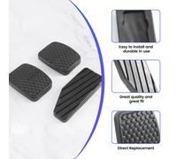 Kit Di Copertura Per Pedali In Gomma Per Acceleratore, Frizione E Freno 3PCS