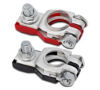 Kit di copertura per terminale della batteria, custodia protettiva isolata con clip per cavo per posta, universale per uso automobilistico e marittimo