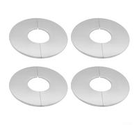 Kit di coperture decorative per tubi in acciaio inossidabile, 4 pezzi, per nascondere tubi dell'acqua, tubi doccia, tubi del gas e connessioni del rubinetto del lavandino(27)