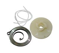 Kit di corde a molla per avviamento a strappo HPLIVE per motosega China 5200 4500 52cc 45cc (molla di avviamento + cavo di trazione + avvolgimento per ruota rotore)