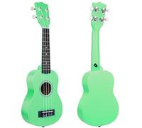 Kit di corde arcobaleno per ukulele da 53,3 cm, colore verde chiaro (tracolla per ukulele) (verde)