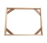 Kit di cornici in legno fai da te, per dipinti su tela, poster e stampe, con facile montaggio, per decorare le pareti di casa (30 x 40 cm)