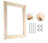 Kit di cornici su tela fai da te, 160 x 80 cm, barre in legno massiccio, per stampe artistiche, dipinti, poster, dipinti a olio, perfetto per artisti e artigiani