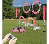 Kit di corse a ostacoli per droni, pista da corsa fai da te per allenamento FPV, set di pratica per principianti e adulti