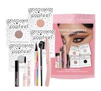 Kit di cosmetici per donne, kit di trucco portatile,9 pezzi Kit di trucco impermeabile impermeabile - Cosmetici di lunga durata per i principianti per tutte le tonalità della pelle
