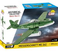 Kit di costruzione aereo Messerschmitt Me 262 - caccia a reazione della Seconda guerra mondiale