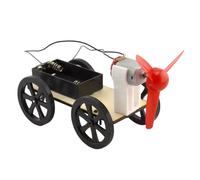 Kit di costruzione di auto azionate dal vento, kit per auto con elica per