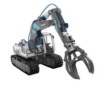 Kit di costruzione di escavatori - Kit di modellismo, Set di gioco di robotica educativa | Macchina da costruzione tecnologica per bambini, Trapano elettrico, Escavatore giocattolo, Modello interattiv