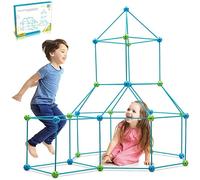 KIT DI COSTRUZIONE FORTE 140 PCS PER BAMBINI GIOCO COSTRUZIONI CASTELLI E TORRI