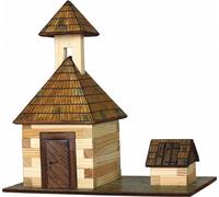 Kit di costruzione in legno da incollare Torre campanaria e pozzo Walachia