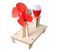 Kit di costruzione in legno Venti Turbine Progetti Homeschool Modelli di stelo in legno Giocattolo di costruzione per adolescenti Kit di costruzione Turbine Progetti Homeschool Giocattolo di